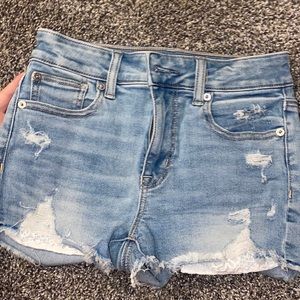 american eagle jean shorts